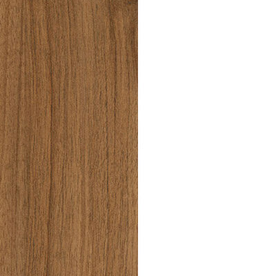 Dijon Walnut / White Combination