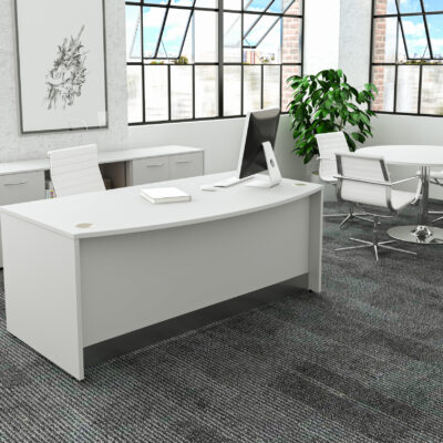 Empire Bow Fronted Executive Office Desk