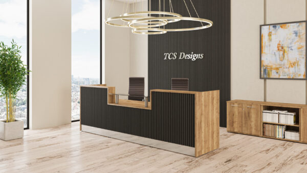Zion Pro 2-Person Reception Desk –Medium_Zion_Pro_wall-scaled